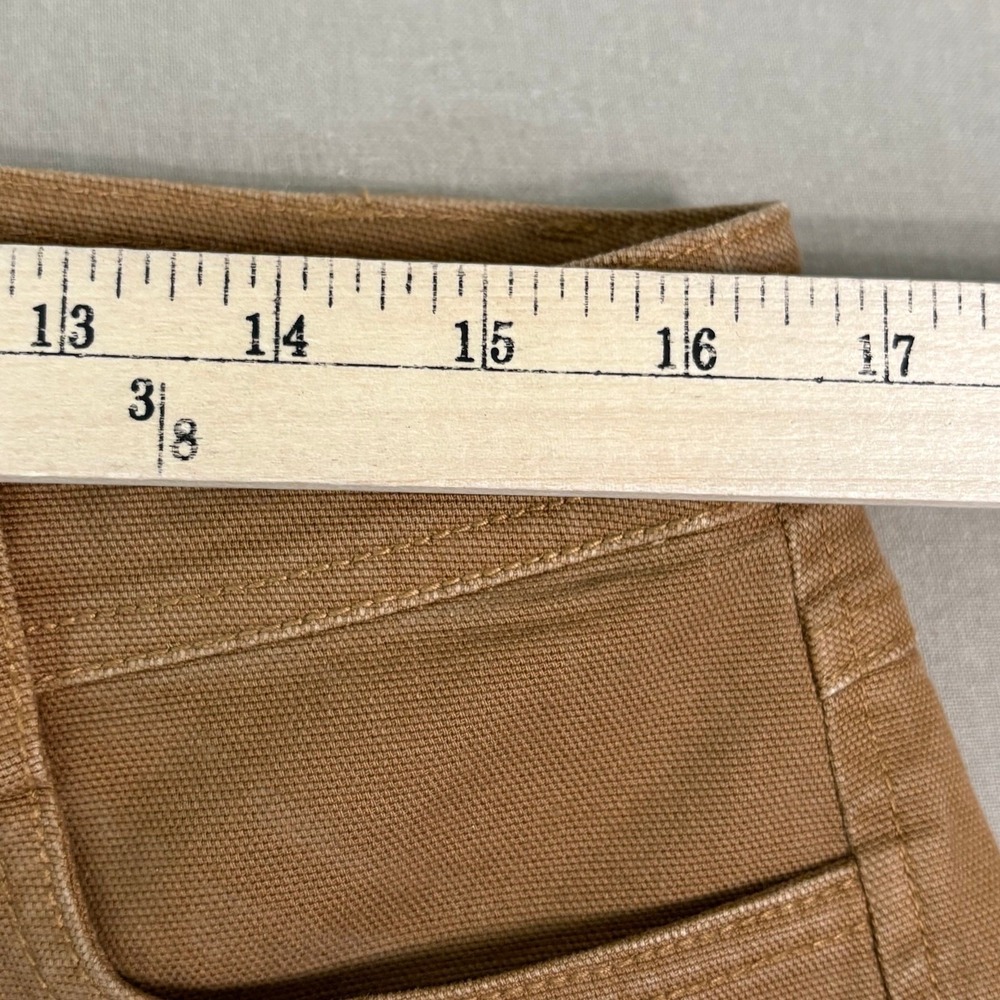 Vintage DKNY City Pants Womens Size 10 Brown Straight Utility Zipper Grunge Y2K - Picture 13 of 13